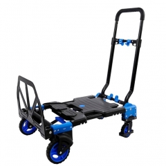 CARRETILLA DE MANO 2 en 1 CONVERTIBLE CON PLACA DE ALUMINIO 70/137KG