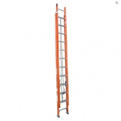 ESCALERA FIBRA DE VIDRIO TELESCÓPICA 651 CM / 2x12 PELDAÑOS
