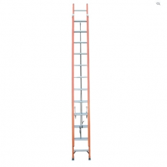 ESCALERA FIBRA DE VIDRIO TELESCÓPICA 651 CM / 2x12 PELDAÑOS