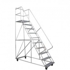 ESCALERA TIPO AVION ACERO 2.5MT