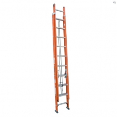 ESCALERA FIBRA DE VIDRIO TELESCÓPICA 529 CM / 2x10 PELDAÑOS