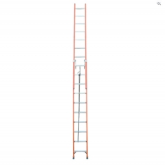 ESCALERA FIBRA DE VIDRIO TELESCÓPICA 529 CM / 2x10 PELDAÑOS