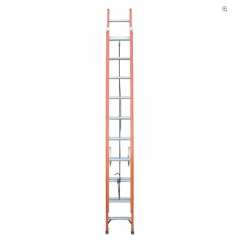 ESCALERA FIBRA DE VIDRIO TELESCÓPICA 529 CM / 2x10 PELDAÑOS