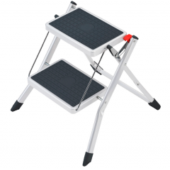 TABURETE PLEGABLE 2 PELDAÑOS 0.44 MTS 150 KG MAGNA